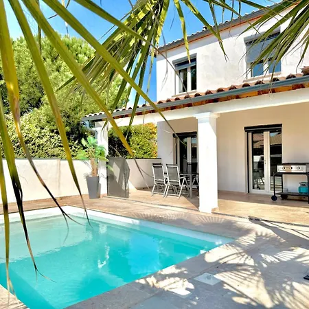 Le Jardin Bleu, 6 Pers Avec Piscine וילה Saint-Genies-de-Malgoires